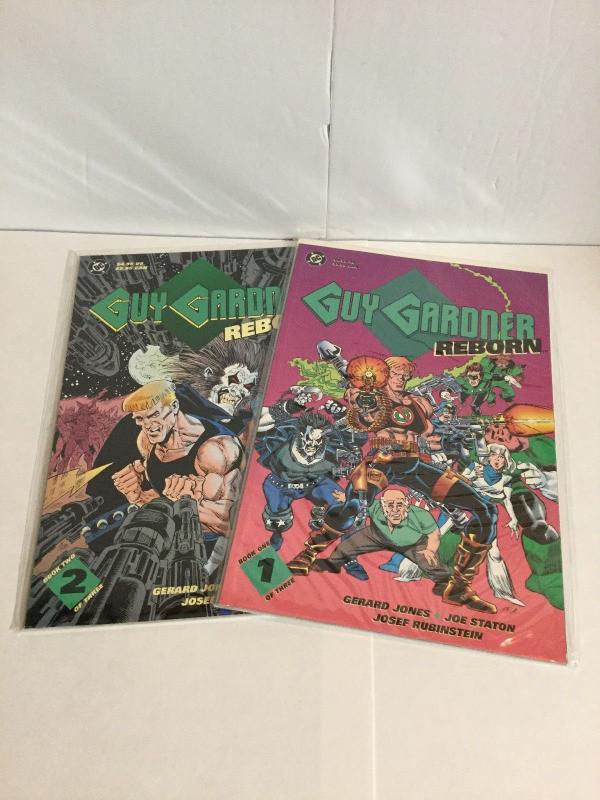 Guy Gardner Reborn 1-2 Lot Nm Near Mint