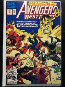 Avengers West Coast #86 Direct Edition (1992)