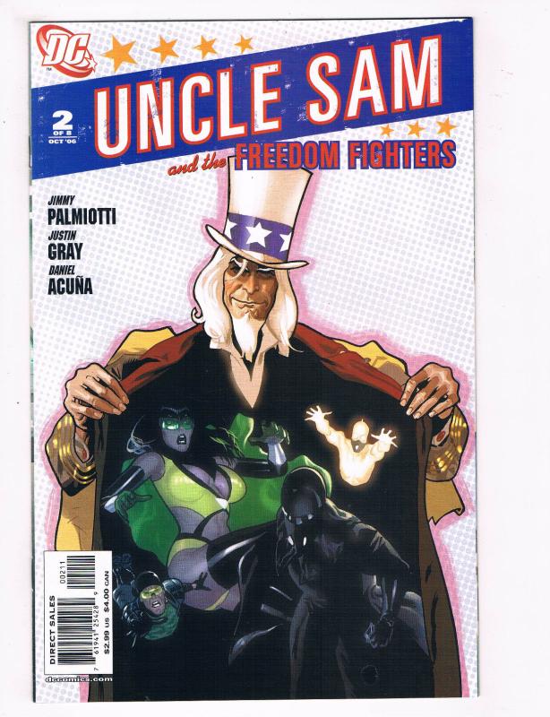 Uncle Sam & The Freedom Fighters #2 NM DC Comics Comic Book 2006 DE28