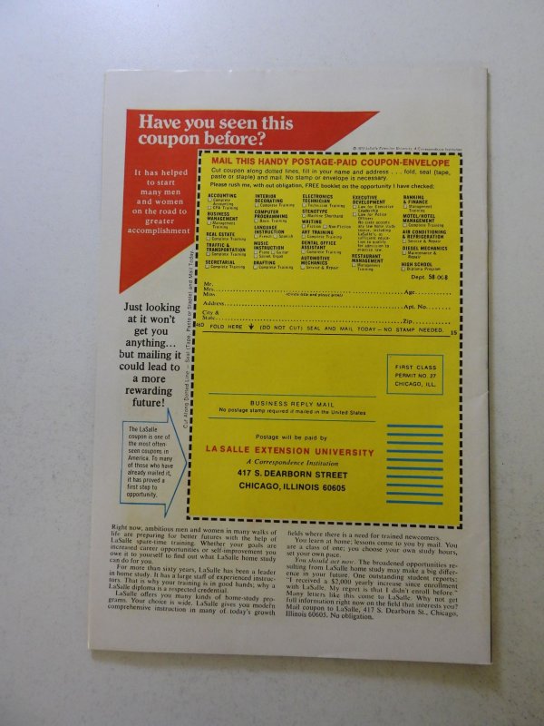 The Defenders #17 (1974) VF- condition