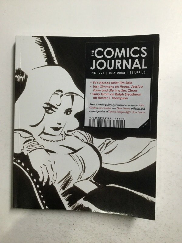 Comics Journal No.291 July 2008 Tpb Very Fine Vf 8.0 Nbm Publishing