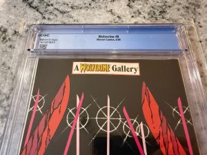 Wolverine # 8 CGC Graded 8.0 Marvel Comic Book 1989 Mr. Fixit JH23