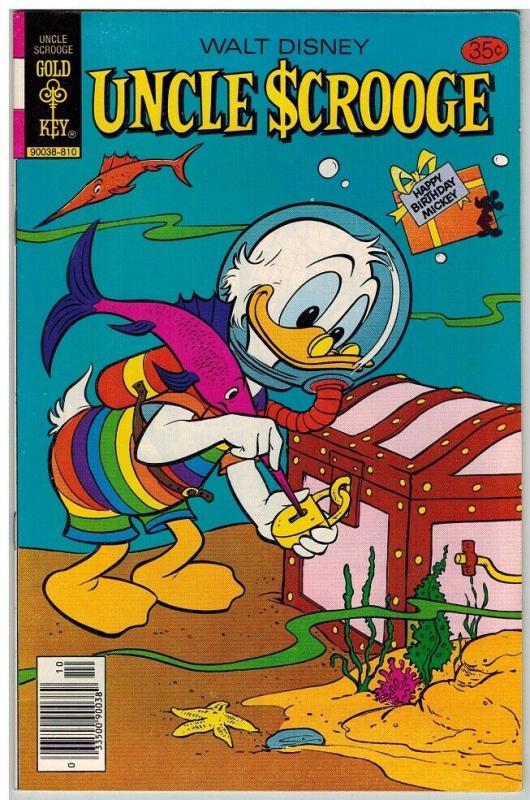 UNCLE SCROOGE 157 VF Oct. 1978