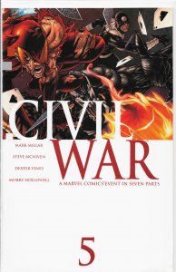 Civil War #5 (2006) Spider-Man