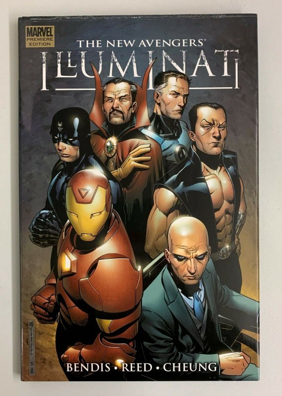 New Avengers Illuminati Hardcover 2008 Brian Michael Bendis Brian Reed