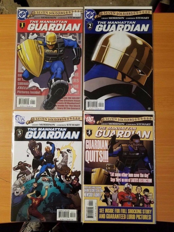 The Manhattan Guardian 1-4 Complete Set Run! ~ NEAR MINT NM ~ 2005 DC Comics