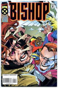 BISHOP #1 2 3 4, NM, X-Men, Storm, Gambit, Foil covers, Guns, 1994