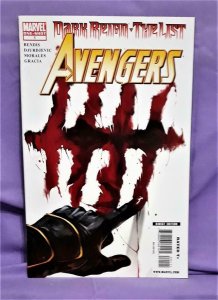 Brian Bendis Dark Reign The List AVENGERS #1 Marko Djurdjevic (Marvel, 2009)!