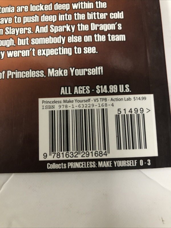 Princess  (2016) TPB Vol # 5  Action Lab • Whitley Smith