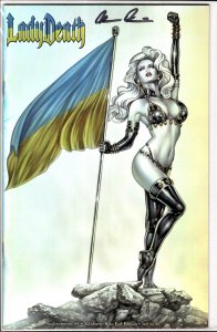 Lady Death Enchantments #1 (2022) solidarity edition signed by Pulido w/ COA!