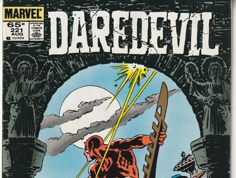 Daredevil(vol. 1)# 221  Death in Venice, Italy !