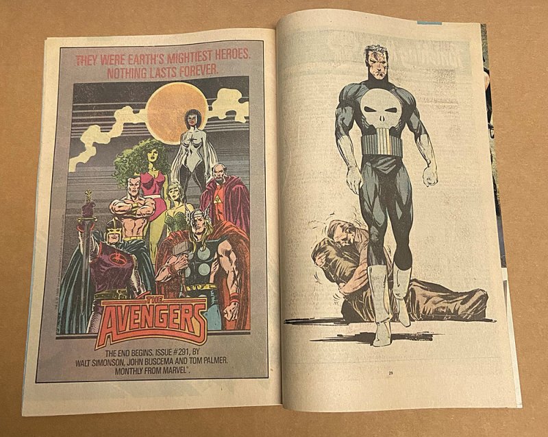 Punisher #9 /  2.5 VG  / Newsstand  / June 1988