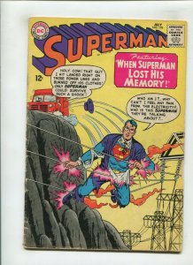 SUPERMAN #178 (3.0) WHEN SUPERMAN LOST HIS MEMORY!! 1965