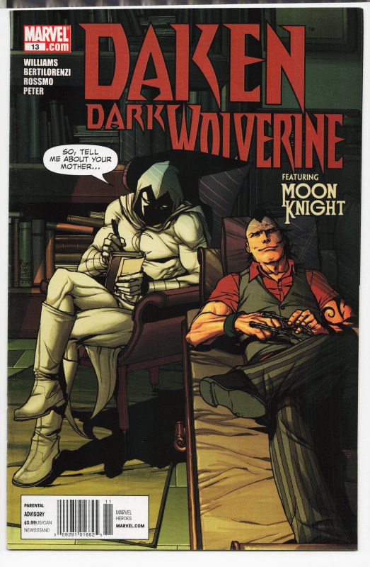 Daken: Dark Wolverine #13 Newsstand Edition (2011) Daken