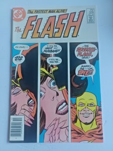 The Flash #328 newsstand - Reverse Flash - 1983 - NM