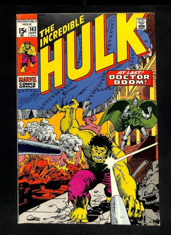 Incredible Hulk (1962) #143 Doctor Doom!