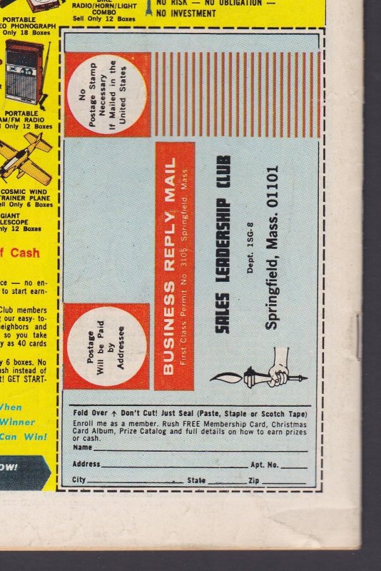 Boris Karloff #37 (Oct 1971) 4.5 VG+ Gold Key Horror Comic 