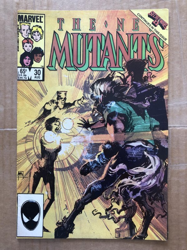 The New Mutants #30 Direct Edition (1985)