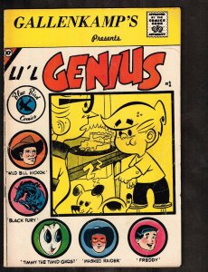 Gallenkamp's Presents Li'l Genius #1 ~ 1959 (4.0) WH 