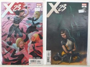 X-23 Lot of 2 #2, 3 (2018) Marvel Comics 1st Print Comic Books