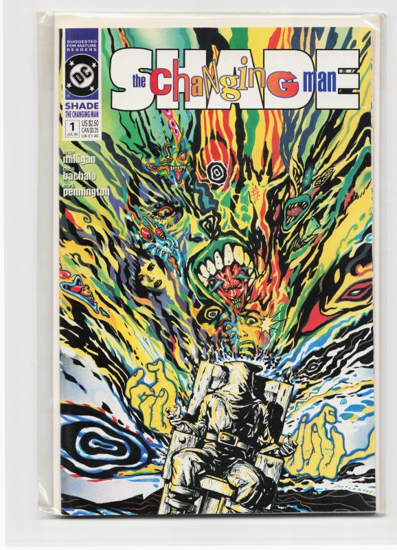 Shade, the Changing Man #1 (1990) Shade, the Changing Man