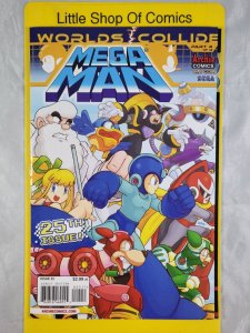 Mega Man #25 Gatefold Cover 2013 Archie Comics Worlds Collide Part 4