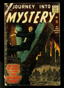 Journey Into Mystery #39 1956- 1st Silver Age issue- Wood art- G-