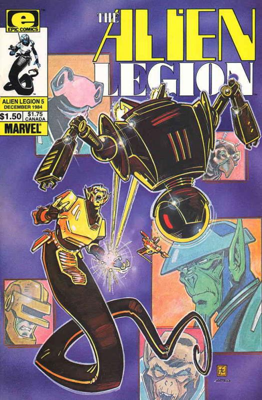 Alien Legion (Vol. 1) #5 VF/NM; Epic | save on shipping - details inside