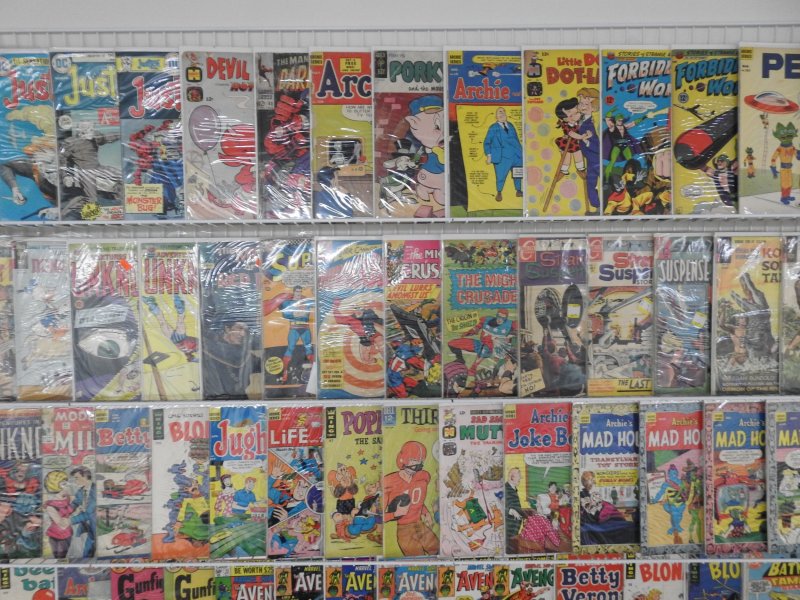 Huge Lot 110+ Comics W/ Archie, Adventures into the Unknown, +More! Avg GD/VG