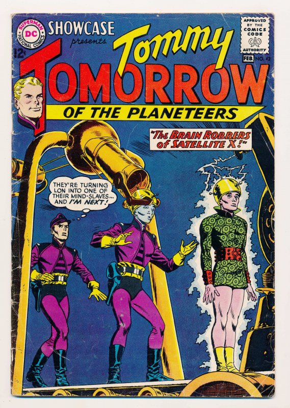 Showcase (1956-1978) #42 VG- Tommy Tomorrow origin