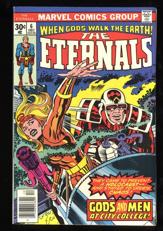 Eternals #6 VF- 7.5 1st Samuel Holden!