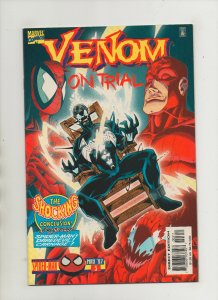 Venom On Trial #3 - Spider-Man & Daredevil Cover - (Grade 9.2) 1997