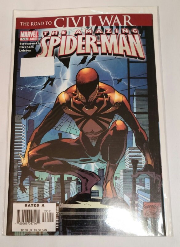 Amazing Spider-Man #530 (Marvel 2006)  Civil War, New Costume, NM