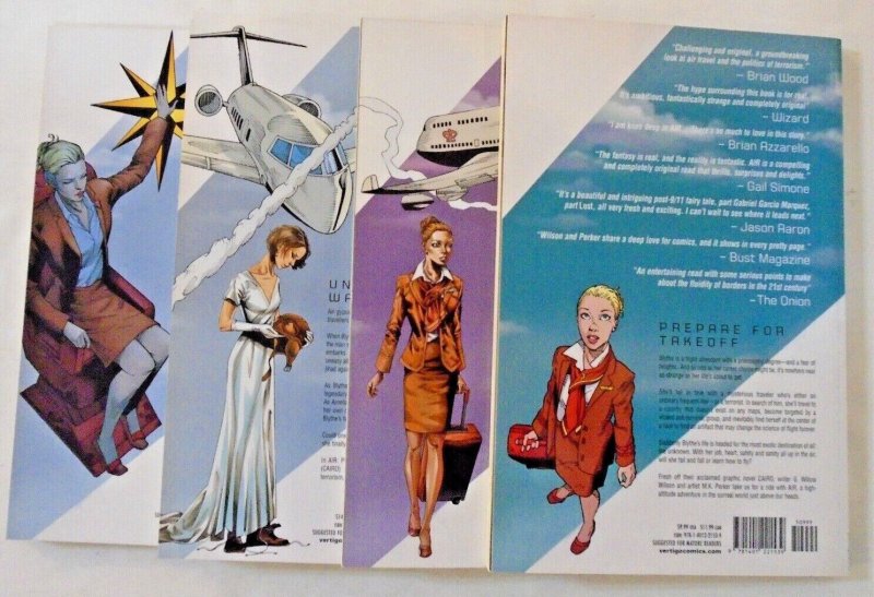 Air TP (2009-2011) Vertigo Comics, #1-4, $29.99 ($53 Cover)