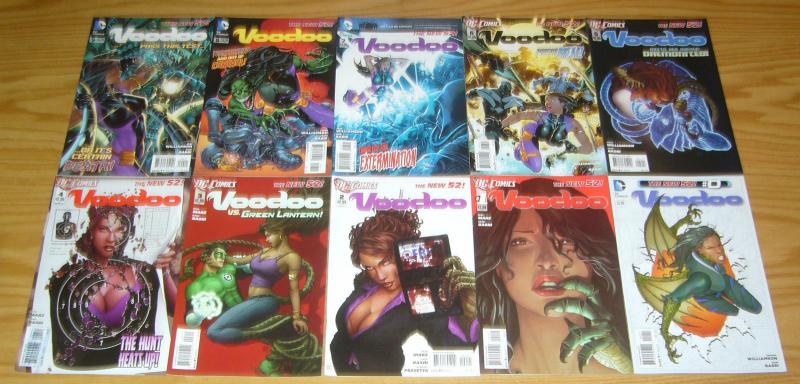 Voodoo #0 & 1-12 VF/NM complete series + zealot crossover - ron marz - (2nd)