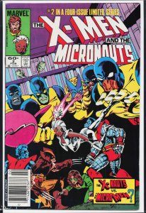 The X-Men and The Micronauts #2 (1984) Micronauts