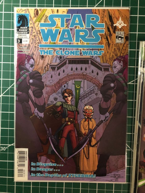 Star Wars: Clone Wars #1, 2, 3, 4, 5, 6 (2008)  Ahsoka Tano ! Big Keys!