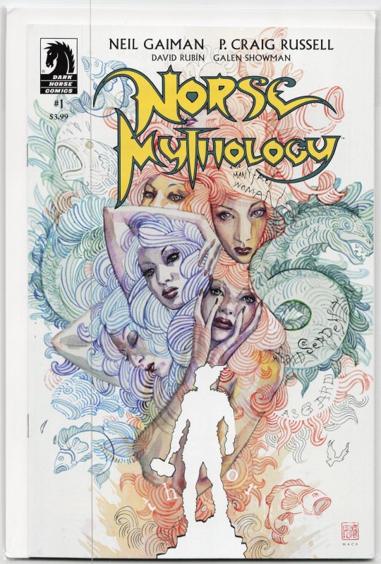Norse Mythology III #1 Variant Cover (2022) Norse Mythology