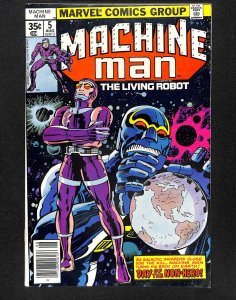 Machine Man #5 VF- 7.5