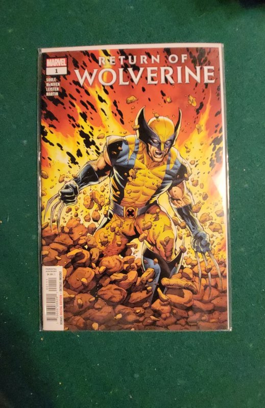 Return of Wolverine #1 Steve McNiven Premiere Variant (2018)