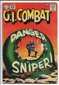 G.I. COMBAT #88 1961-DC-GREYTONE-2ND HAUNTED TANK STORY-good/vg