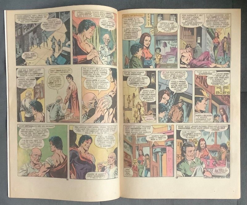 Omega the Unknown #2 (1976, Marvel) Incredible Hulk Appearance. VF-