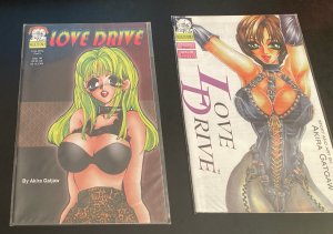 Lot of *11* XXX/ADULT MANGEROTICA/HENTAI—*LOVE DRIVE 1-5* + *HOT TAILS 1-3* + 3!