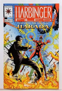 Harbinger Files #1 (Aug 1994, Valiant) VF+  