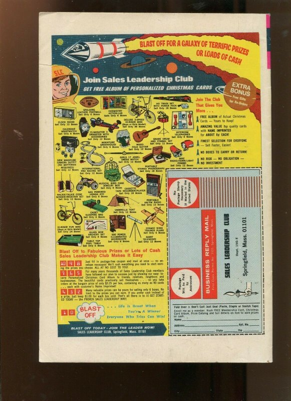 STAR TREK #12 (5.0) KIRK BETRAYS SPOCK AND SCOTTY! 1971