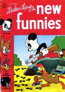 New Funnies (Walter Lantz ) #115 VG ; Dell | low grade comic