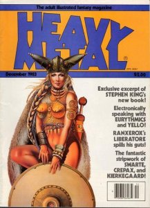 Heavy Metal #82 (Newsstand) FN ; HM | December 1983 Achilleos