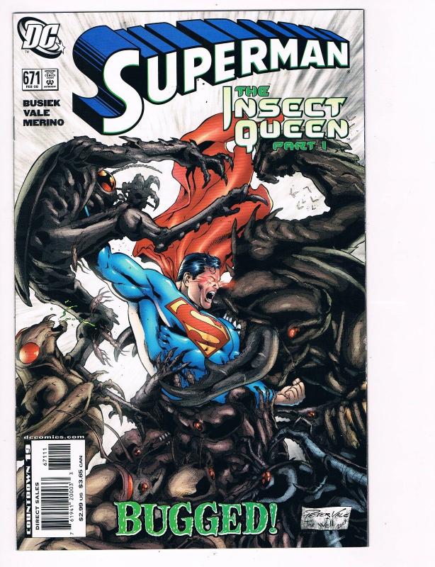 Superman # 671 DC Comic Books Hi-Res Scans Modern Age Awesome Issue WOW!!!!!! S6