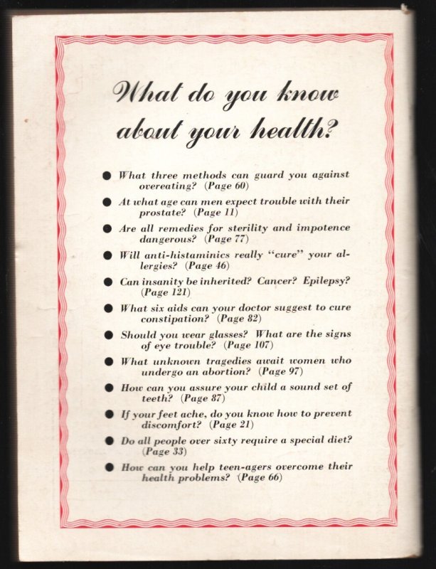 Better Health #1 1949-1st issue-digest format-High grade-dangerous drugs-From th