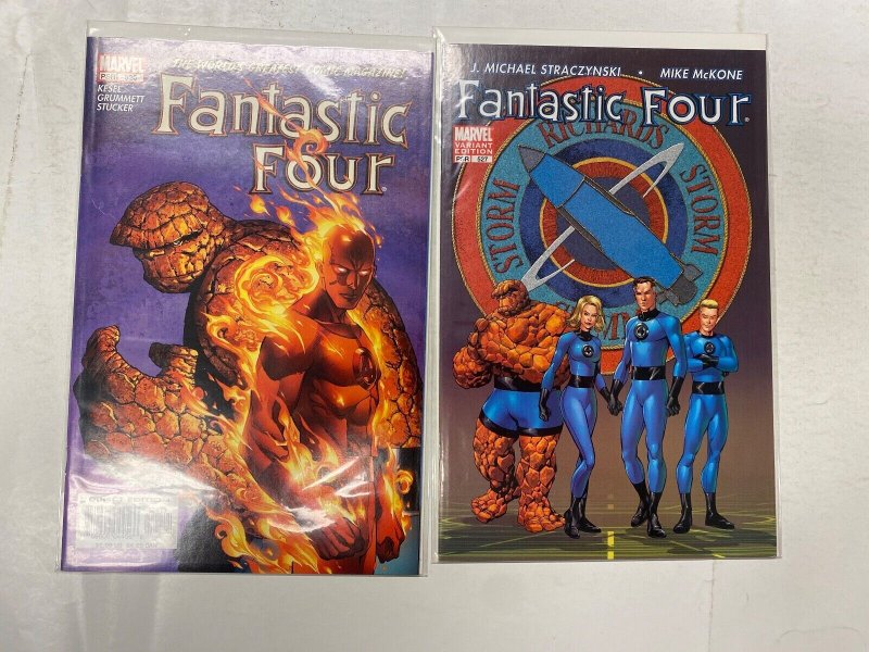 4 Fantastic Four MARVEL comic books #524 525 526 527 6 RC9